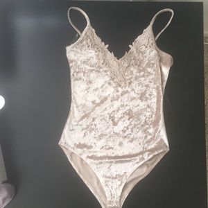 Velour body suits